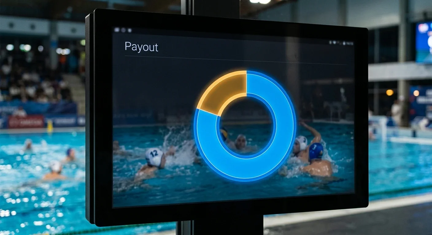 Percentuale di payout restituita ai giocatori sulle scommesse di pallanuoto