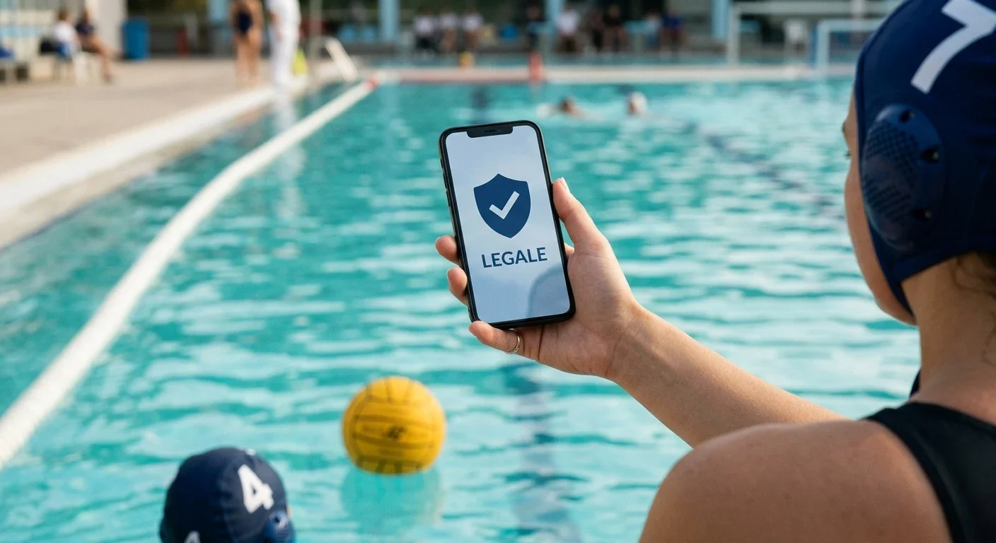 Siti scommesse pallanuoto legali con licenza ADM contro i rischi del mercato nero